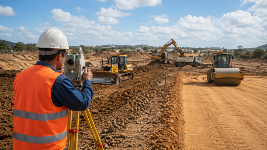 Principais etapas do serviço de terraplanagem do levantamento topográfico à compactação do solo para projetos de sucesso