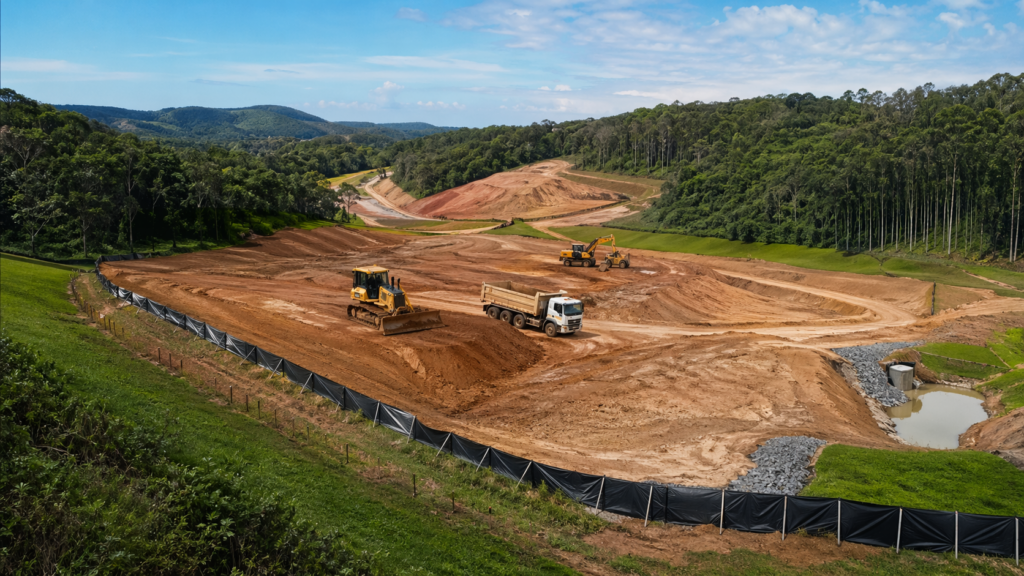 Terraplanagem sustentável: práticas que reduzem impacto ambiental
